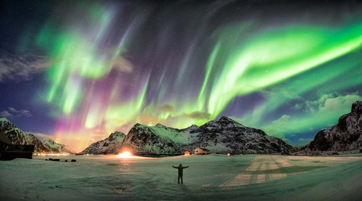 Northern Lights Aurora Borealis