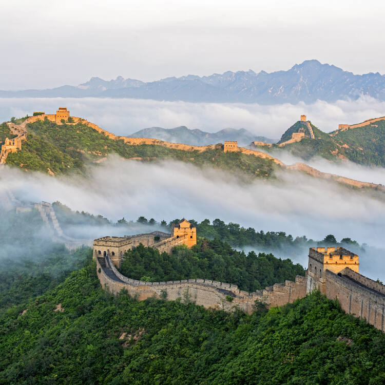 Great Wall China UNESCO heritage fortification
